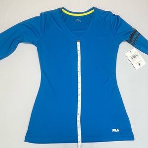 🍁SOLD🍁 FILA | XS/TP | VARSITY DEEP SKY